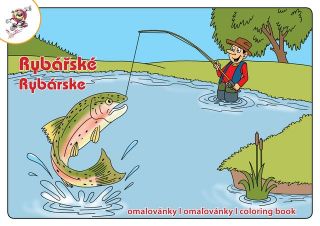 Obrázek z Omalovánky rybářské 